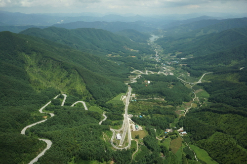 사무실 남쪽 항공